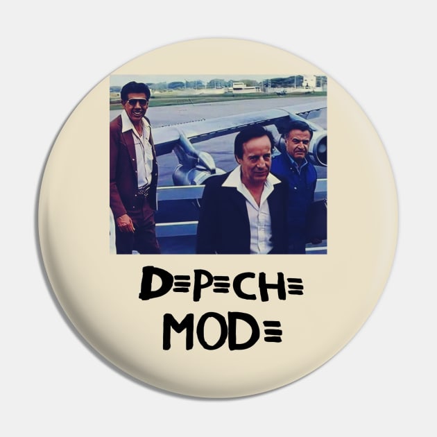 Depeche Mode - Chavo Pin by Lukasking Tees