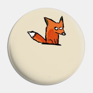 Simple Fox Pin