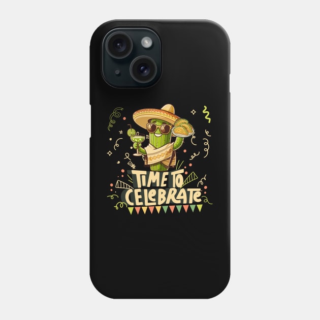 Time To Celebrate Phone Case by Etopix