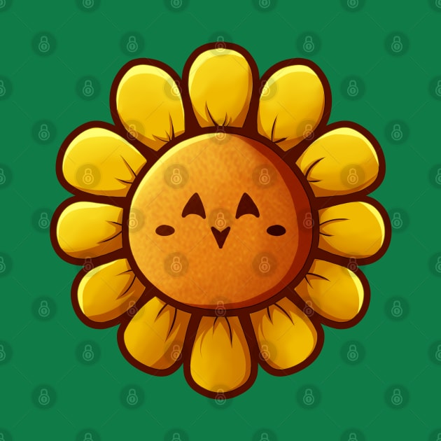 Cute Sunflower by vanyroz