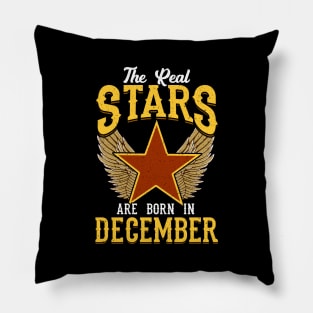 The Real Stars Are Born in December Pillow