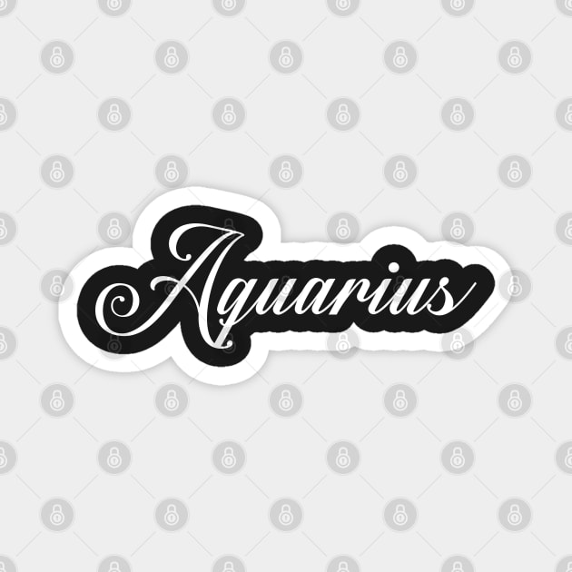 Aquarius Magnet by TheArtism