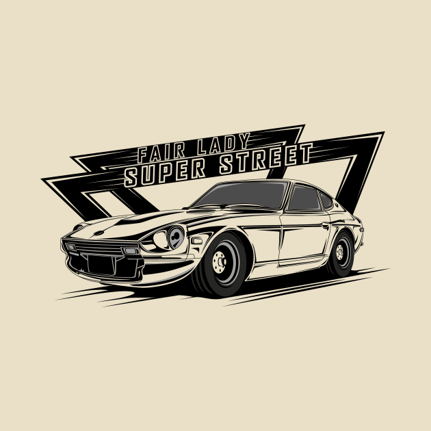 Fair Lady Super Street Car by AirinDesign