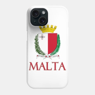 Malta - Coat of Arms Design Phone Case