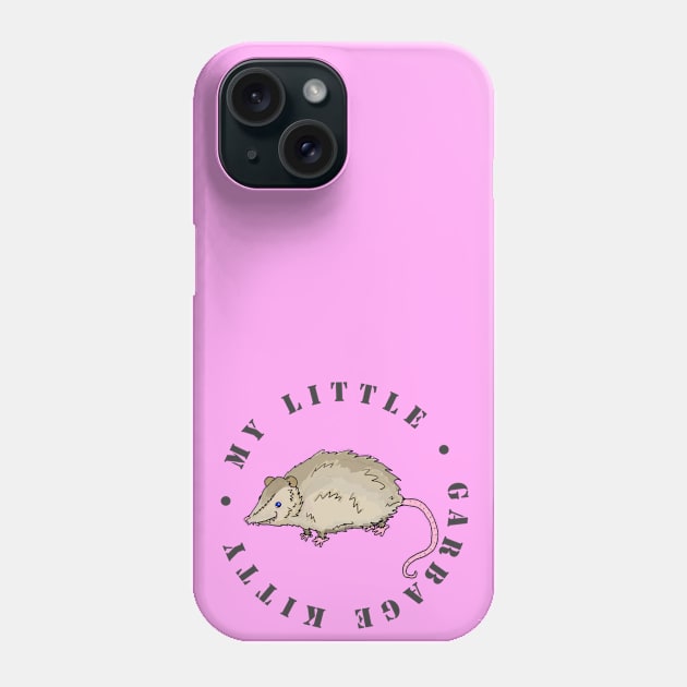 My Little Garbage Kitty Phone Case by KatsMind