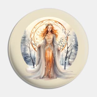 Winter Solstice - Winter Queen Pin