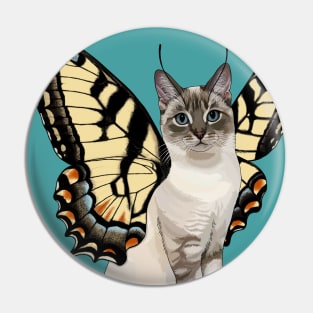 Eastern Tiger Swallowtail Flitter Kitty Pin