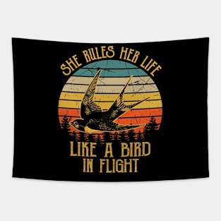 Stevie Nicks She Rules Her Life Like A Bird In Flight Tapestry