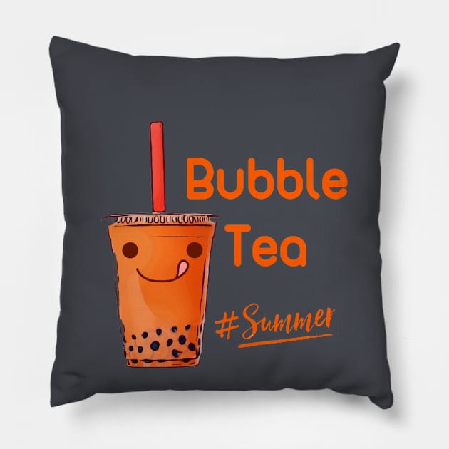 Bubble tea Pillow by Birdbox