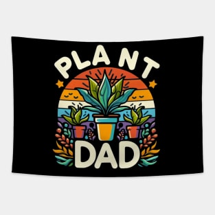 Plant Dad Sunrise - Plant Dad Appreciation Tapestry