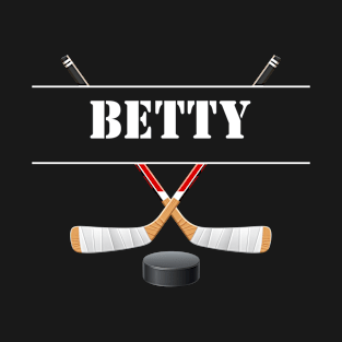 Betty Birthday Hockey T-Shirt