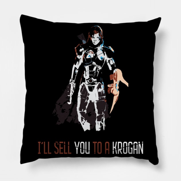 Female Shep Pillow by Skala