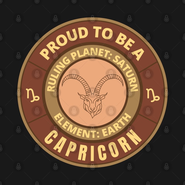 Proud to be a Capricorn by InspiredCreative
