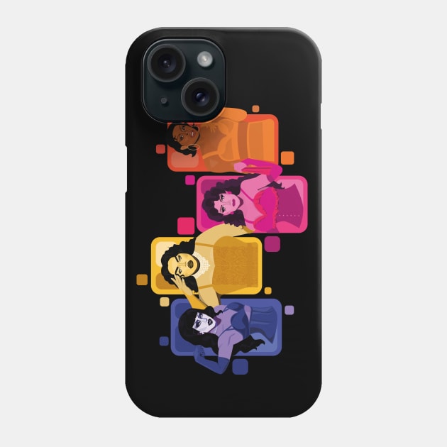 Top 4 queens from Drag Race Season 13 Phone Case by dragover