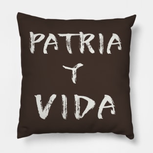 PATRIA Y VIDA Pillow