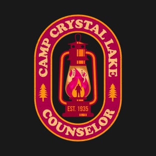 Camp Crystal Lake Counselor for halloween season T-Shirt