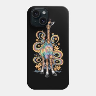 Cool Groovy giraffe Phone Case