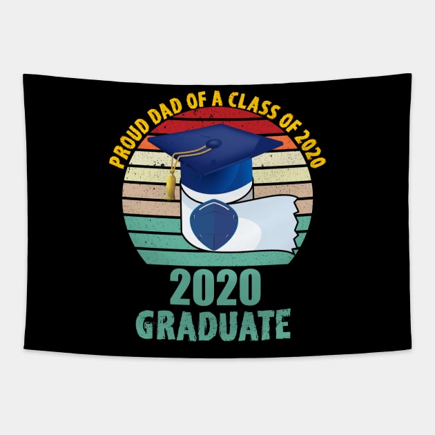 Senior Class Of 2020 Toilet Paper Graduation Tapestry by hadlamcom