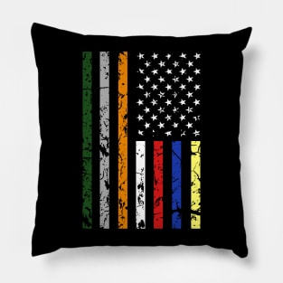 First responder flag Pillow