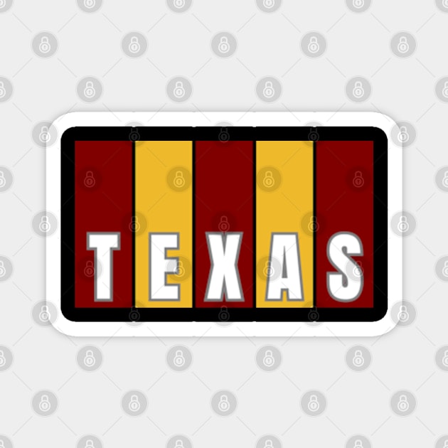 Texas Magnet by Desert Owl Designs