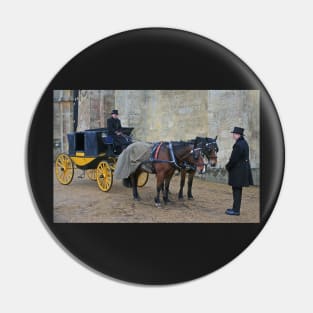 Your Carriage Awaits M'Lady Pin