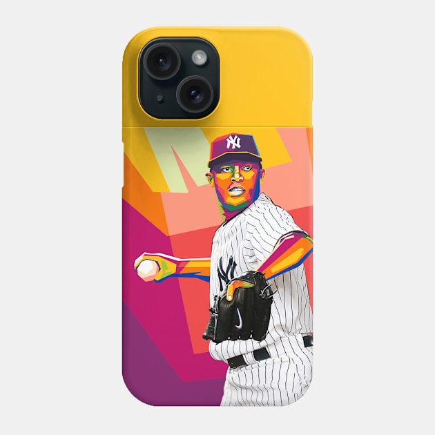 mariano rivera Phone Case by cool pop art house