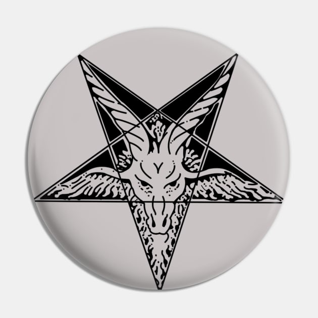 Pentagram Pin by MaxGraphic