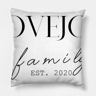 Lovejoy Family EST. 2020, Surname, Lovejoy Pillow