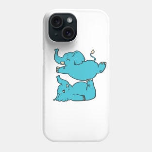 Acroyoga Elephants Phone Case