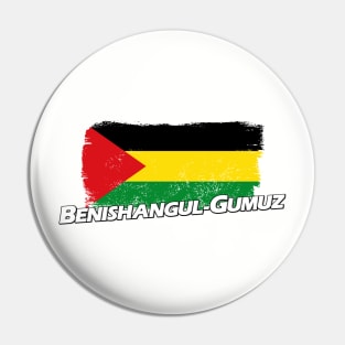 Benishangul-Gumuz Region flag Pin