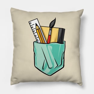 artist pocket Pillow