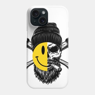 Bearded Lumberjack Skull Acid Phone Case