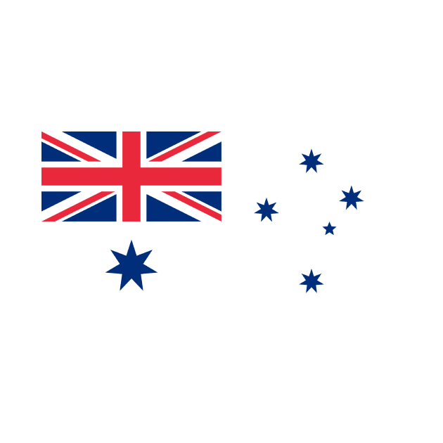 Australian White Ensign by Wickedcartoons