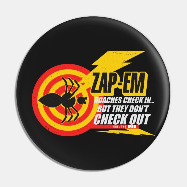 Men in Black - Zap-em Pin by Vector-Planet