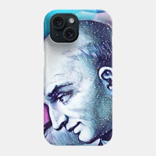 Bartolomé de las Casas Snowy Portrait | Bartolomé de las Casas Artwork 13 Phone Case