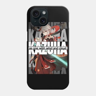 KAZUHA as one with wind and cloud Genshin Impact Edit Phone Case