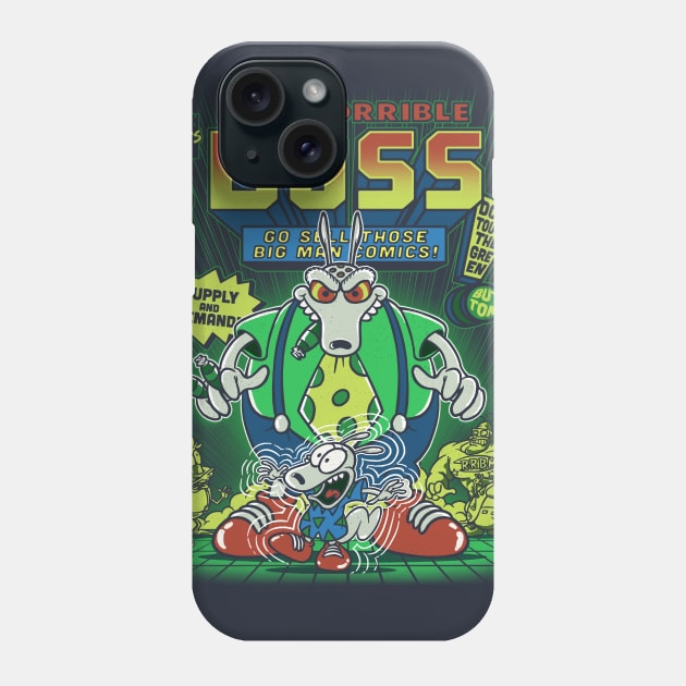 The Horrible Boss Phone Case by CoDDesigns