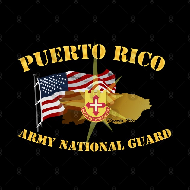 Puerto Rico - ARNG w Flag by twix123844