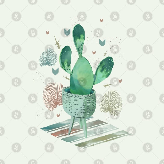 Artsy cactus by Mimie20