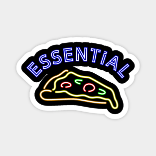 Essential Neon - Pizza Magnet