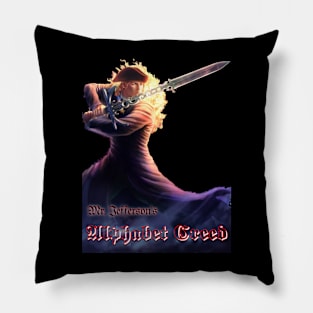 Mr. Jefferson Alphabet Creed 1 Pillow