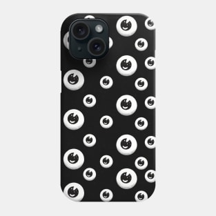 Spooky eyeballs Phone Case