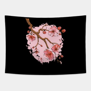 1936 Cherry Blossom Tree Floral Flower 88Th Tapestry