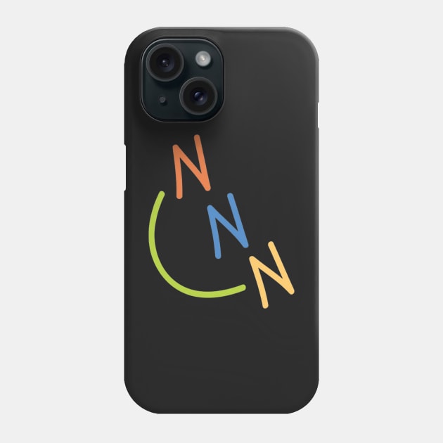 Triple N Logo Nanon Phone Case by FandRPrintables