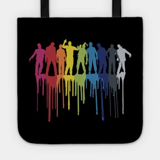 Rainbow Zombie Shuffle: Version One Tote