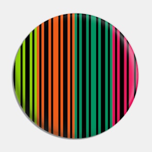 Color Stripes | Racing Track Pattern Pin