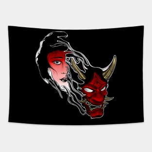 HANNYA WOMAN Tapestry