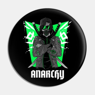 Ninja Warrior Anarchy Pin