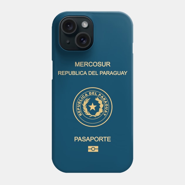 Paraguay passport Phone Case by Travellers