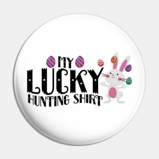 My Lucky Hunting Kids Boy Girl Pin